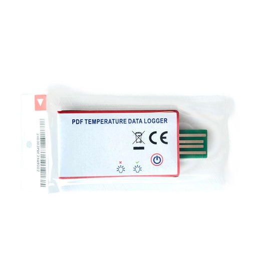 1.1.1 Fixed-Point Single-Use Temp USB PDF Data Logger (10 Pieces)