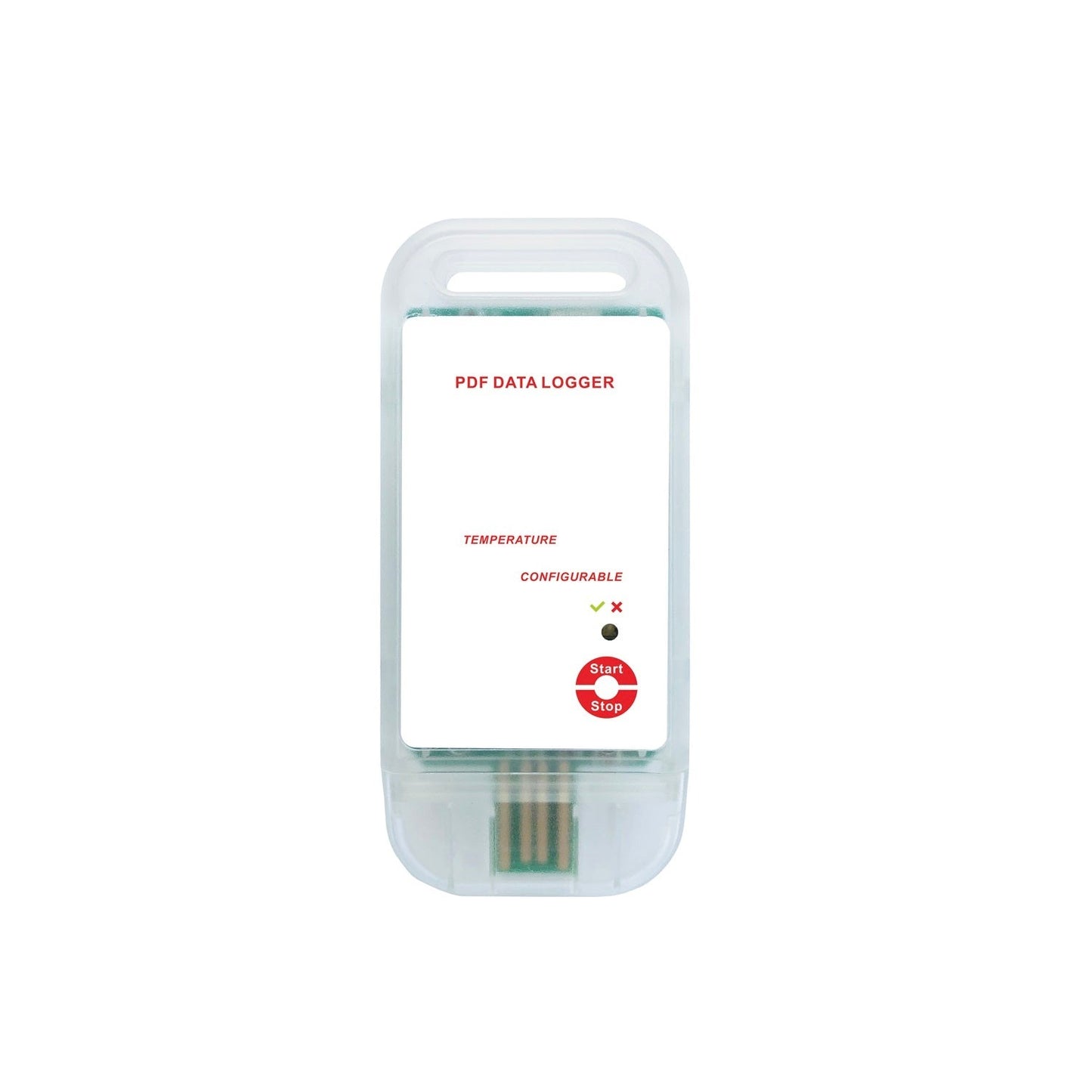 2.3 -40°C to 70°C 3-Use Temp USB PDF Data Logger (5 Pieces)