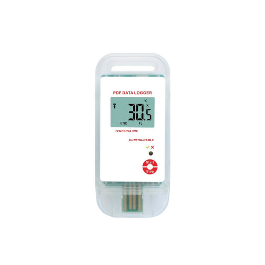 2.2 -30°C to 70°C 3-Use Temp USB PDF Data Logger w/ Display (5 Pieces)