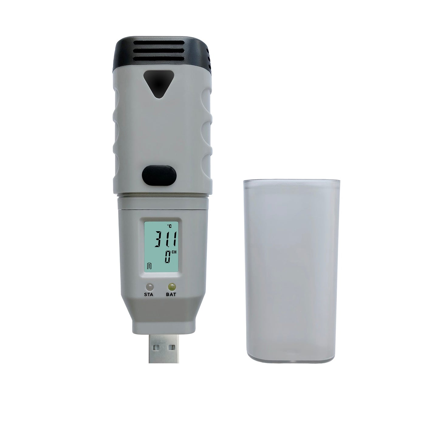 6.3 Multi-Use Temp+RH+Dewpoint USB Data Logger w/ Display