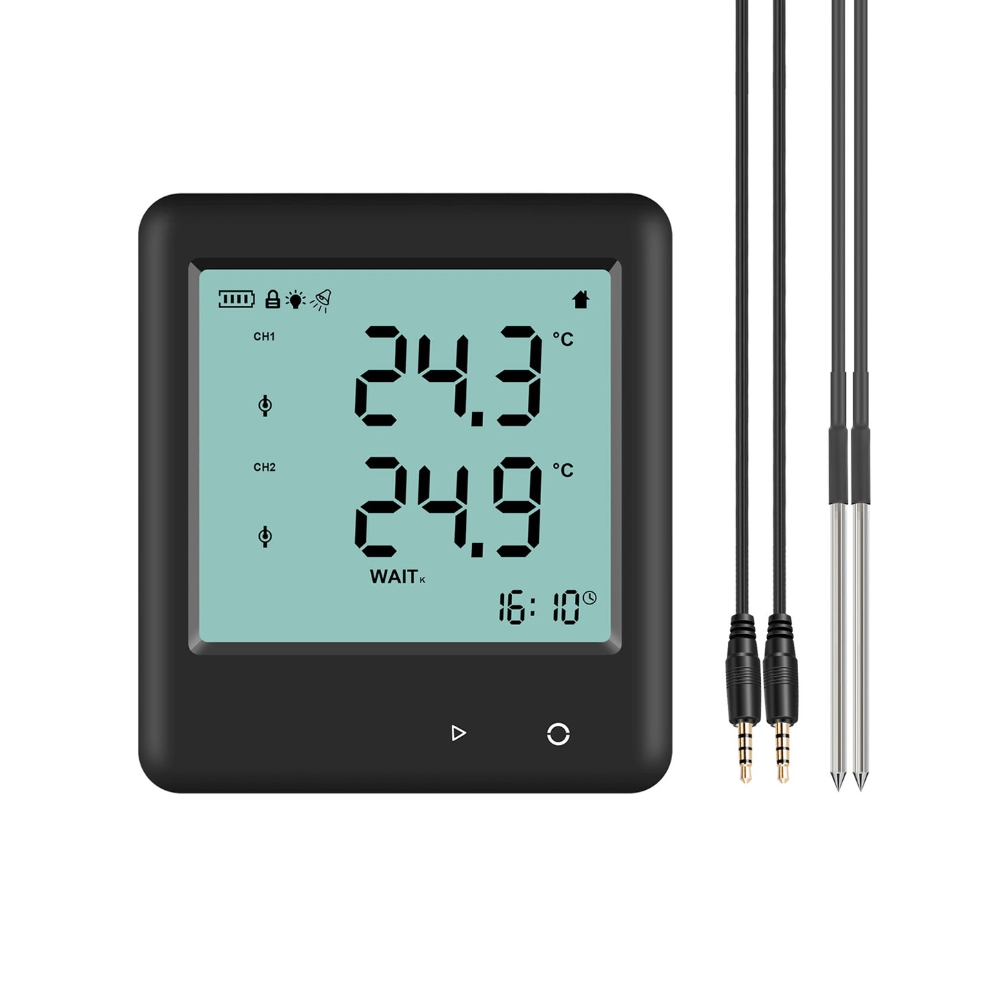 3.2.3 -200°C to 250°C Multi-Use Temp PDF Data Logger w/ 3.9” LCD Display